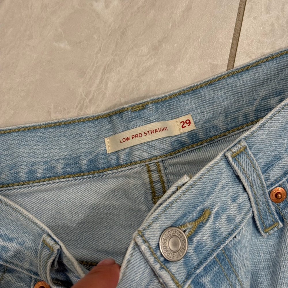 Levi’s Low Pro Straight Jeans - Picture 3 of 4